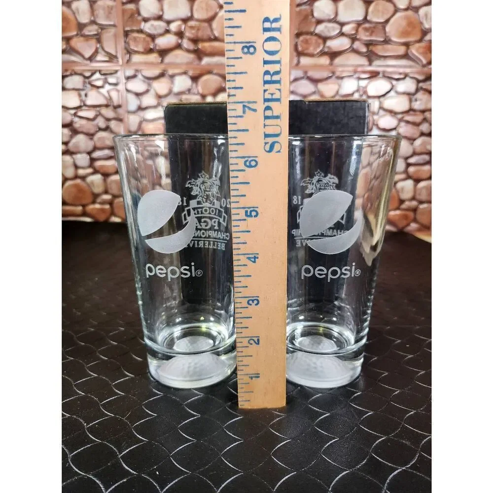 2018 100th PGA Championship Bellerive 160z Glasses-Rare